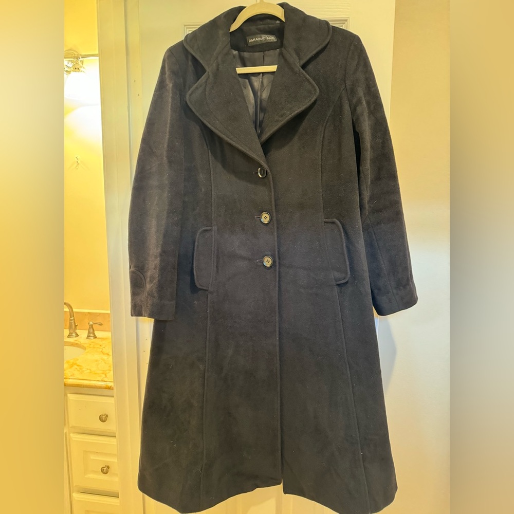 Dana Buchman wool coat size 14